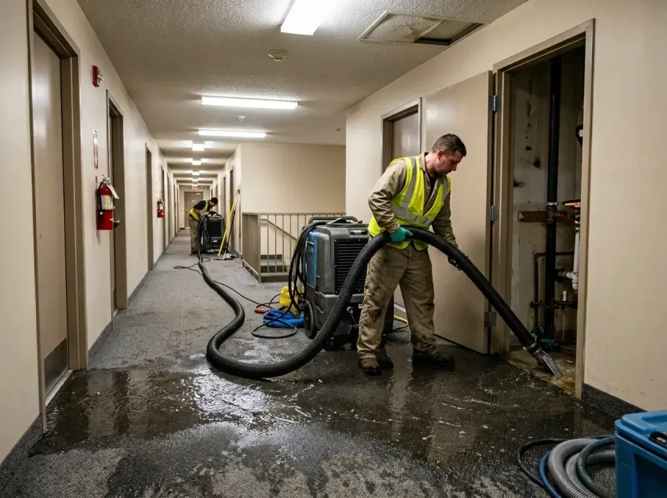 multi-unit-apartment-hallway-f-005 — frequently asked questions, Emergency Burst Pipe Water Extraction & Removal in Newbern,…